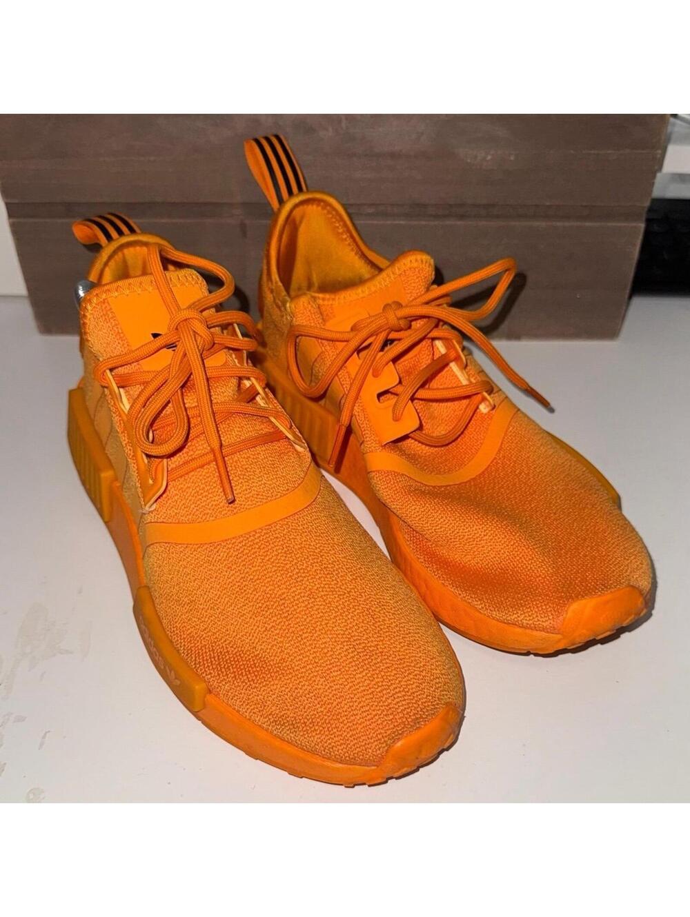 Adidas Originals NMD_R1 Bright Orange Women's Running Shoes Size 8 GV9439